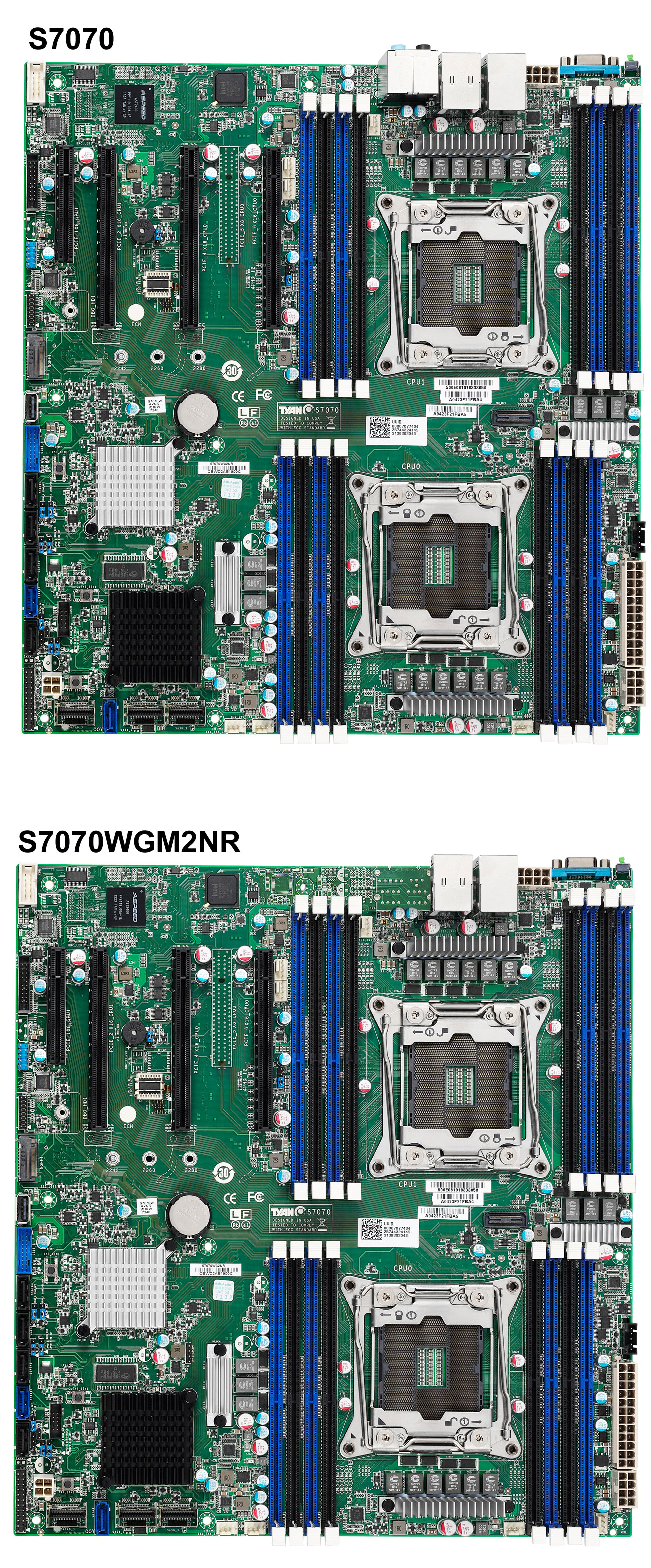 Motherboards S7070 S7070WGM2NR | TYAN Computer